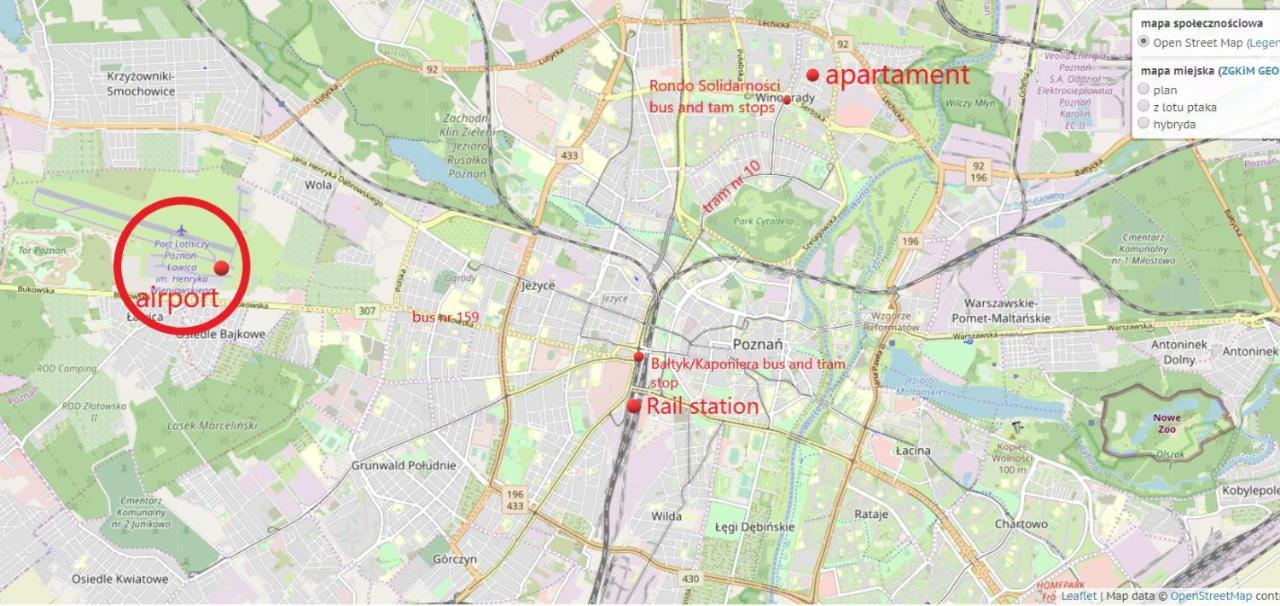 Apartament Paderewski 波兹南 外观 照片
